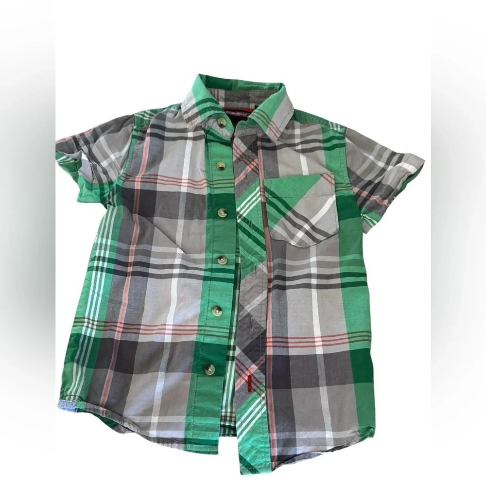Carter's Kids Shirt and faded gear shirt
